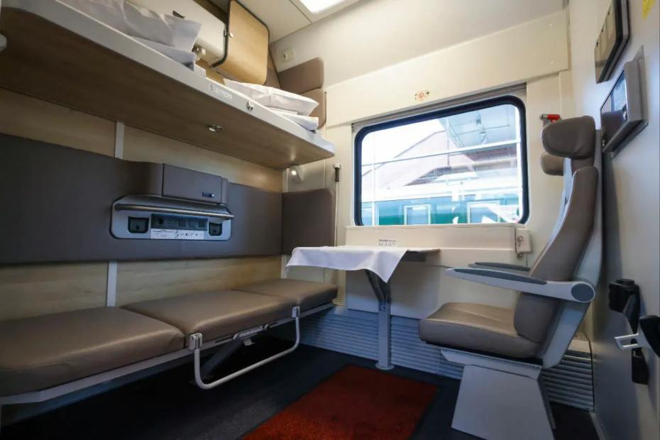 В купе поезда вошла женщина с ребёнком и сразу заявила, что нижняя полка теперь её