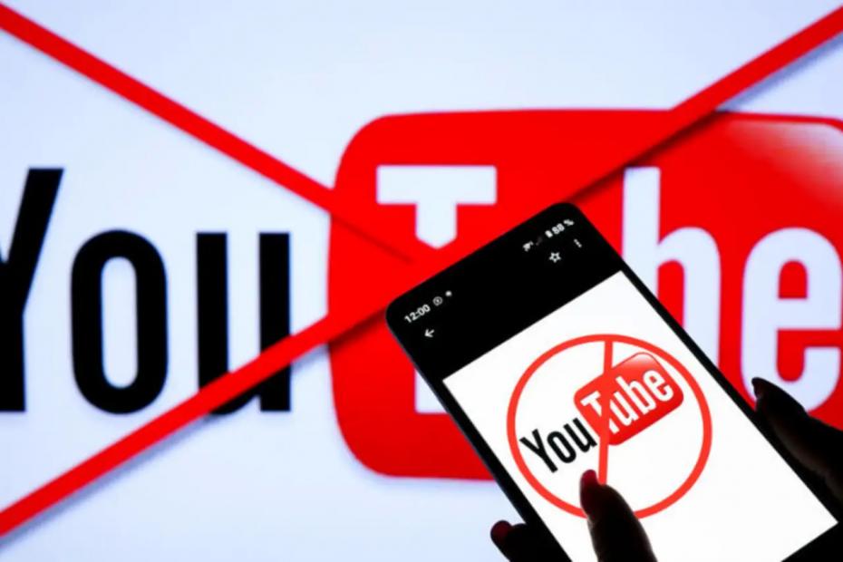 Блокировка YouTube в России 8 августа