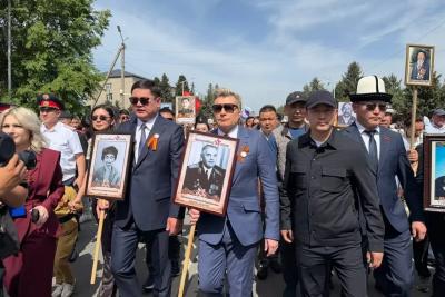 Николай Басков принял участие в акции &laquo;Бессмертный полк&raquo; в Киргизии