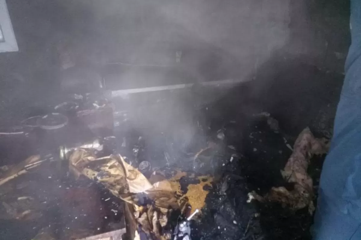 В Самарской области 24 февраля во время пожара погиб сторож