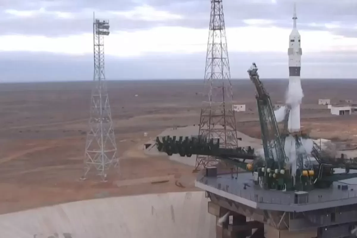 Запуск ракеты «Союз МС-25» отменили в прямом эфире