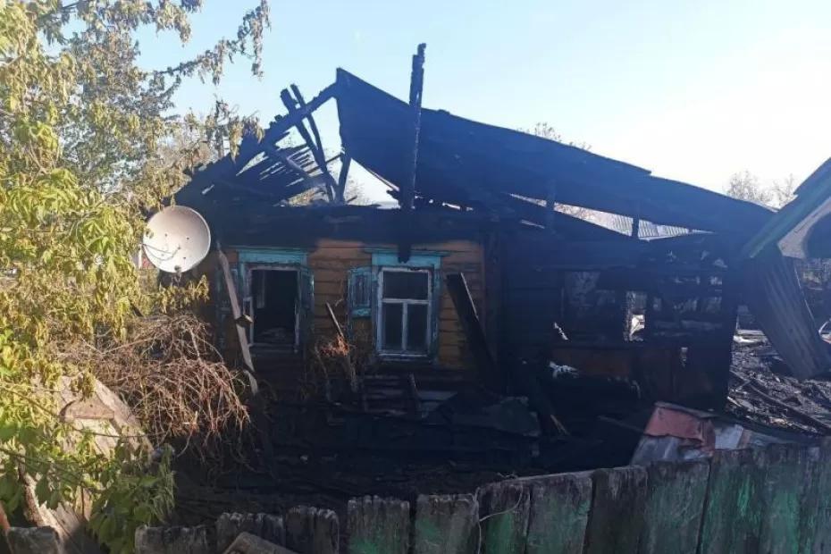 В Самарской области в пожаре в частном доме погибла молодая женщина