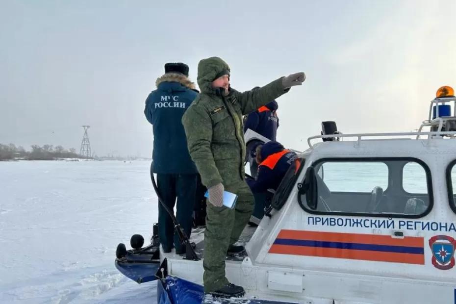 В Самаре 16 февраля на Волге столкнулись два судна на воздушной подушке