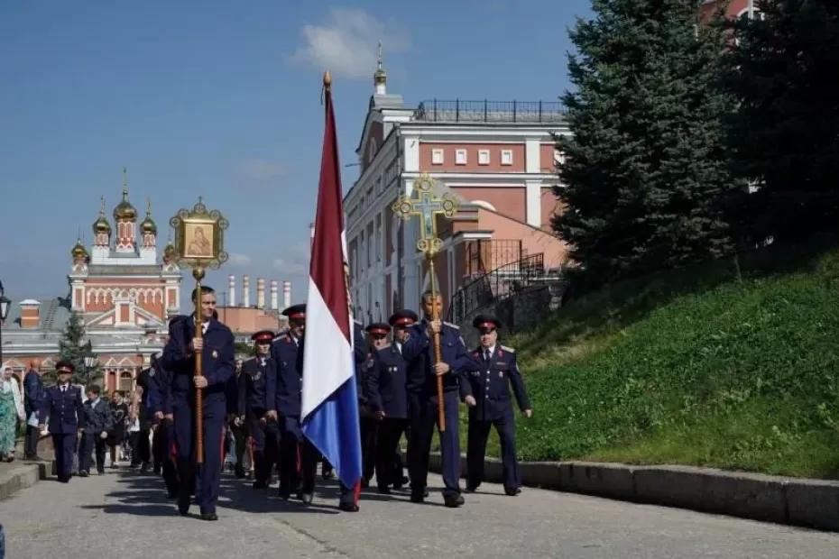 В Иверском женском монастыре состоялся торжественный молебен в честь Самарского знамени