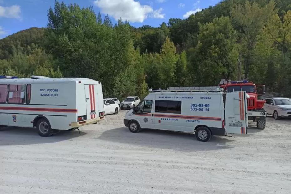 В Сокских штольнях полыхал мусор на 100 «квадратах»