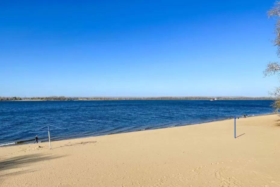 В Самарской области температура воды в Волге снизилась до 16 градусов