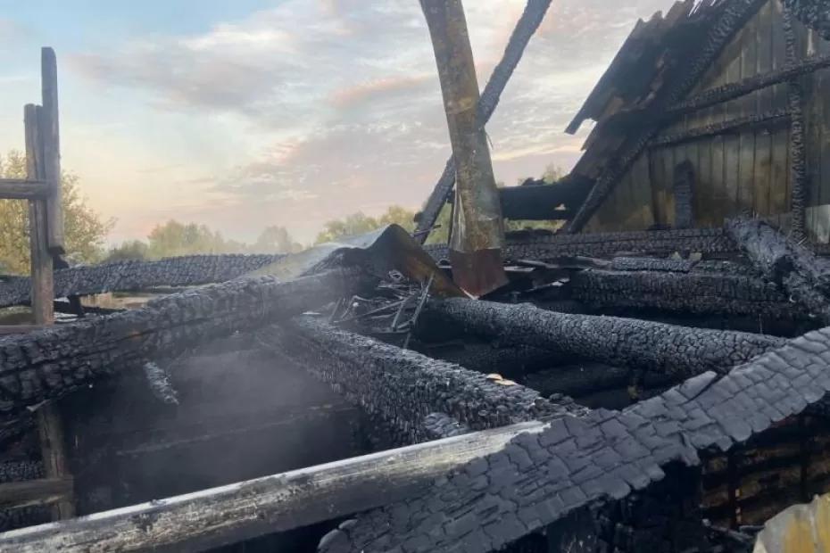 В Кошкинском районе горела частная баня на 50 &laquo;квадратах&raquo;