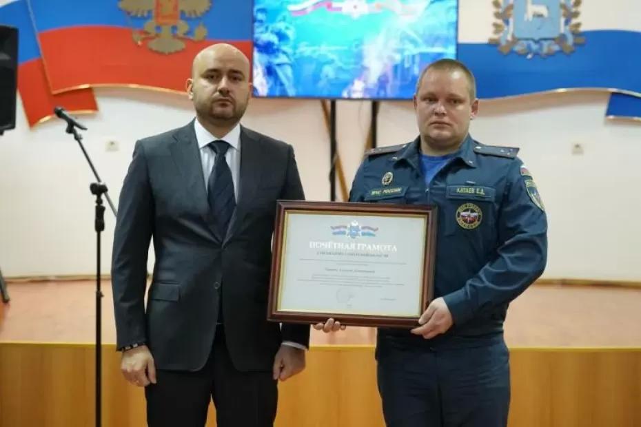 Вячеслав Федорищев поздравил личный состав ГУ МЧС России по Самарской области с 93-й годовщиной со дня образования Гражданской обороны РФ