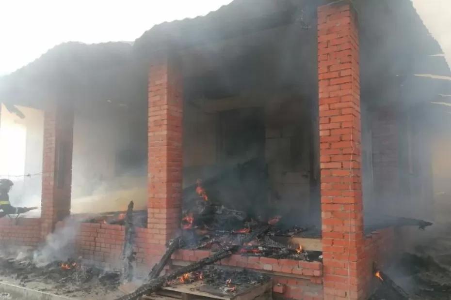 В Петра Дубраве 20 октября вспыхнул жилой дом