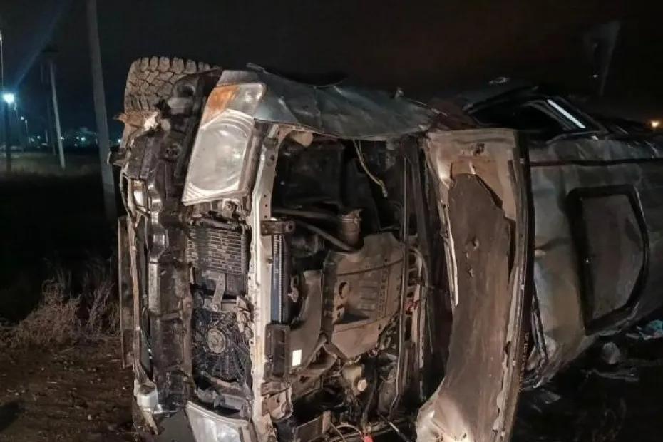 В Большой Черниговке 29 ноября машина слетела с дороги и опрокинулась - последние новости