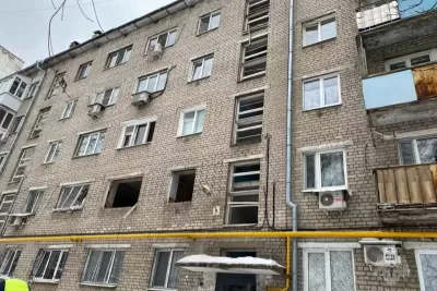 В Самаре на втором этаже многоквартирного дома взорвался газовый баллон, есть пострадавшие