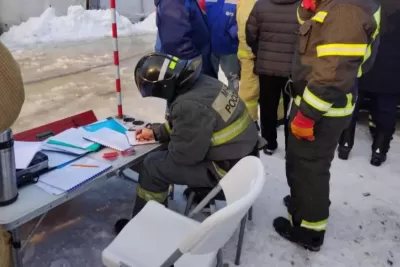 В Самаре полностью потушили пожар на Кировском рынке