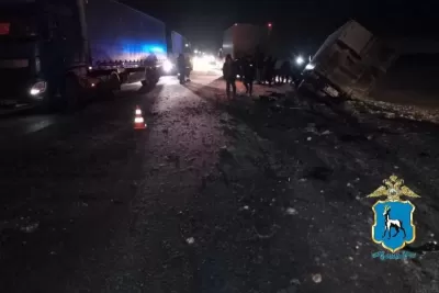 Шел на обгон: в Самарской области в аварии с тремя авто погиб мужчина