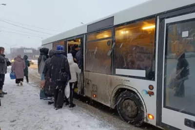 В Самаре пять автобусов пустили в объезд