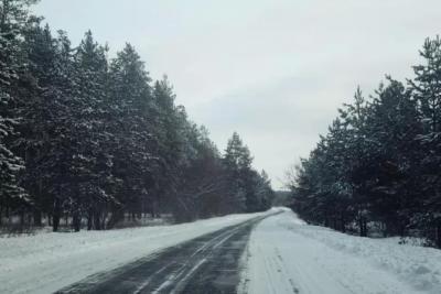 В Самарской области от села Рождествено обустроили автозимник