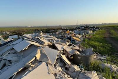 Поля около Крутых Ключей под Самарой превратили в свалку
