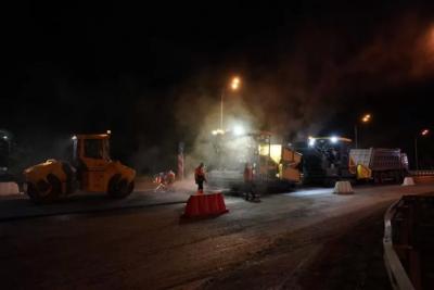 В Самарской области отремонтировали дорогу-деблер двух федеральных трасс А300 и Р229