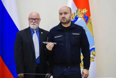 Вячеслав Федорищев рассказал о встрече со сборной области по спортивному метанию ножа