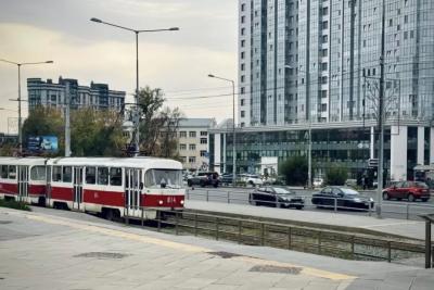 В Самаре 14 октября по Ново-Садовой проехал дымящийся трамвай