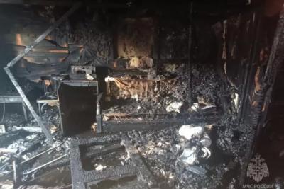 В Самарской области загорелся частный дом на 60 «квадратах»