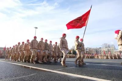 В Самаре прошел смотр парадных расчетов образовательных учреждений региона