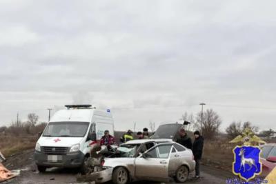 В ДТП на трассе в Самарской области пострадали двое взрослых и 10-месячный ребенок