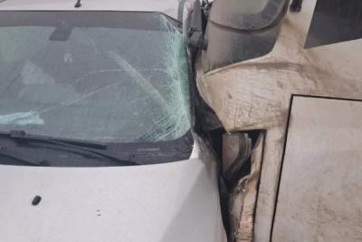 В Тольятти 13 декабря столкнулись Ford и автобус с пассажирами