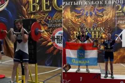 &laquo;Золото должно всегда уезжать в Самару&raquo;: Шамиль Гимаев победил на Кубке Европы по силовым видам спорта