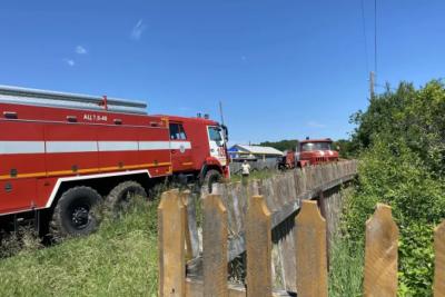 В Сергиевском районе потушили пожар в доме на 20 &laquo;квадратах&raquo;