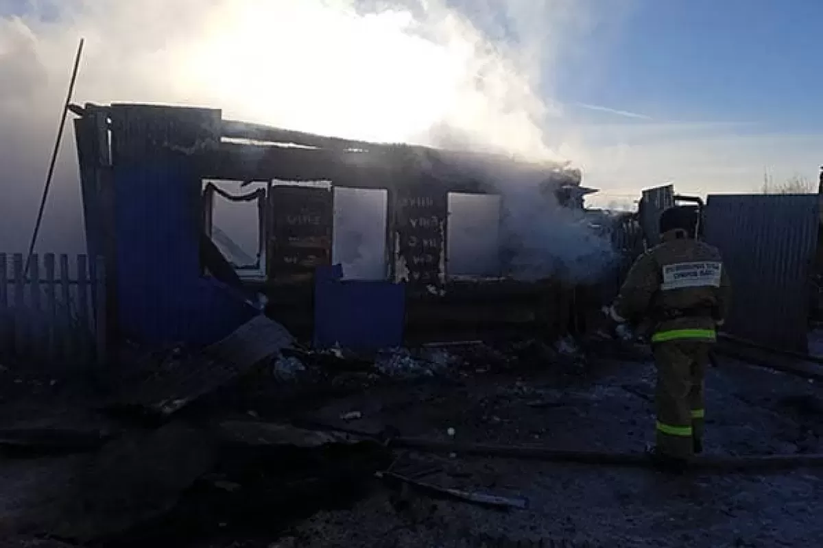Один человек погиб при пожаре в селе Новый Колмаюр в Самарской области