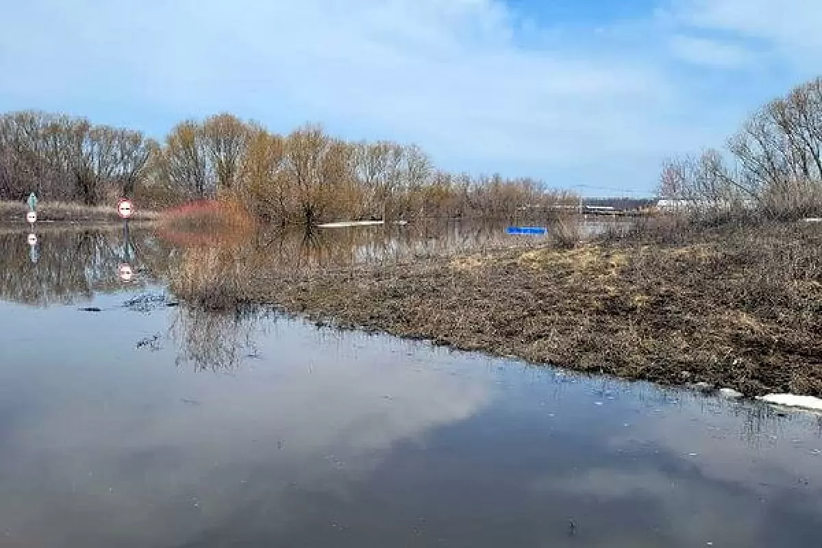 В Большеглушицком районе Самарской области введен режим ЧС из-за паводка