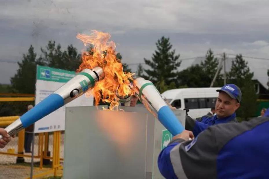 В селе Висловка Самарской области ввели в эксплуатацию новые газовые сети