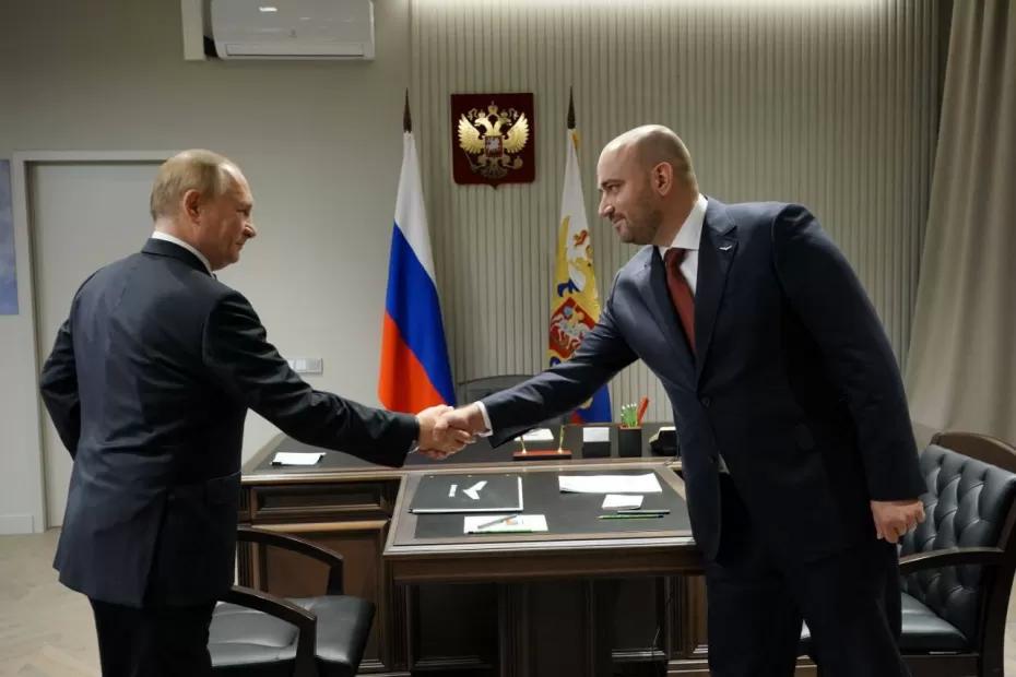 Президент Владимир Путин встретился с главой Самарской области