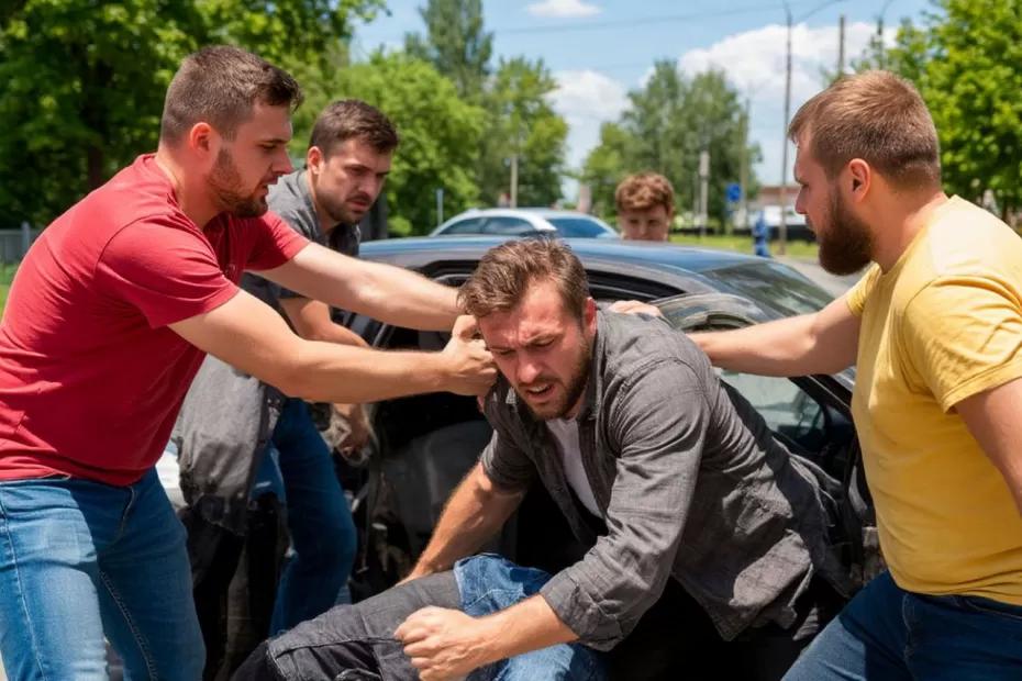 Трое бывших полицейских из Самары похитили, избили и ограбили двух селян: что произошло