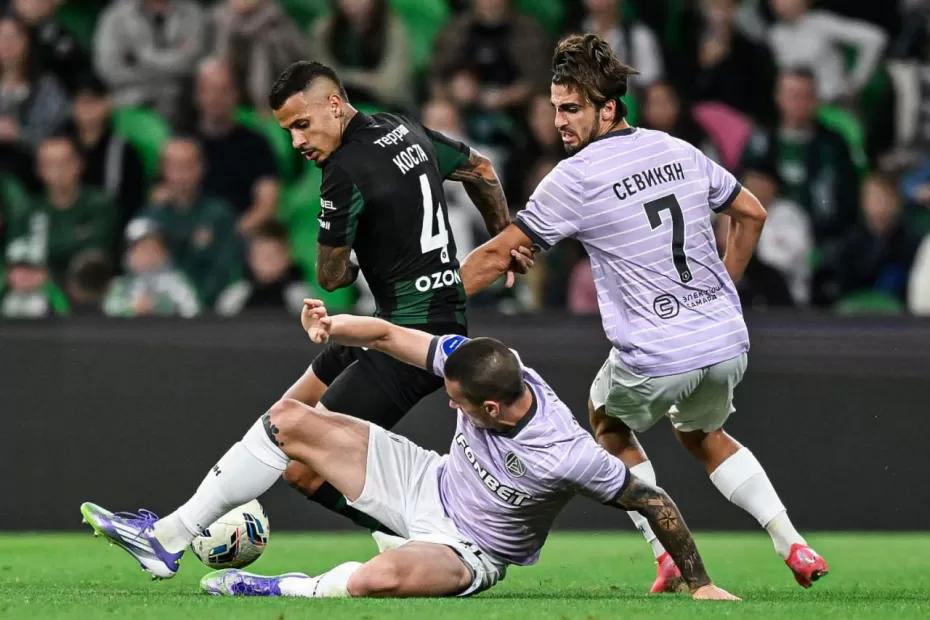 Тольяттинский «Акрон» на выезде уступил действующему чемпиону «Краснодару»