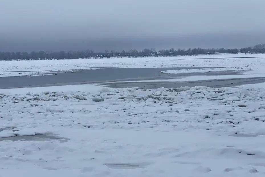 Волга у берегов Самары замерзнет во второй половине декабря, у берегов Тольятти - в первой