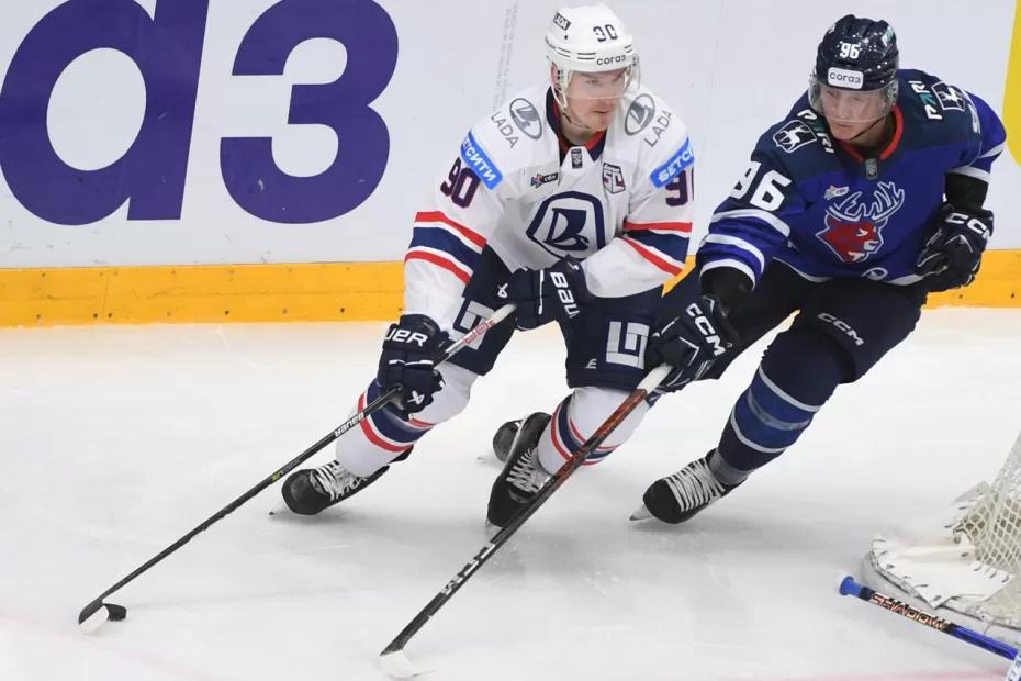 Тольяттинская «Лада» на выезде уступила «Торпедо» в КХЛ