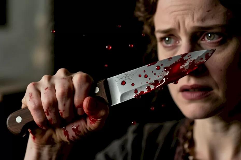 Жительница Самарской области остановила любимого от ухода из дома ударом ножа в спину - фото