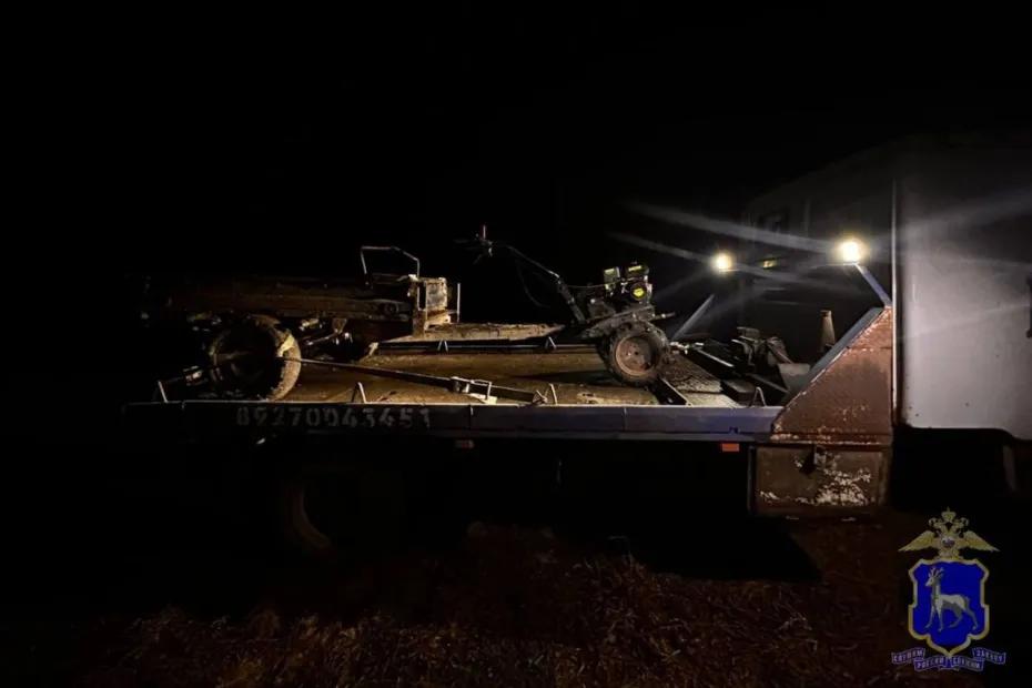 В Самарской области задержали пьяного водителя без прав на мотоблоке: что произошло