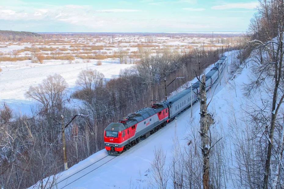 Пригородный поезд Самара - Жигулевское море был задержан из-за технической неисправности