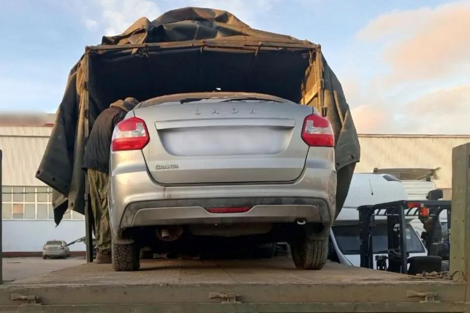В Самаре конфискованный у пьяного водителя автомобиль отправили в зону СВО: что произошло