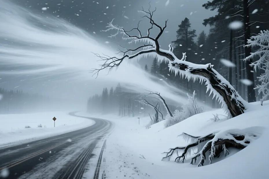 Снег, сильный ветер и метель ожидаются в Самарской области 3 января