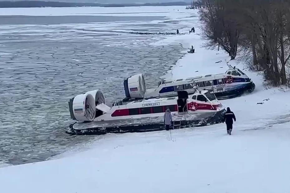 Суда из Самары в Рождествено с 21 января будут отправляться на час раньше