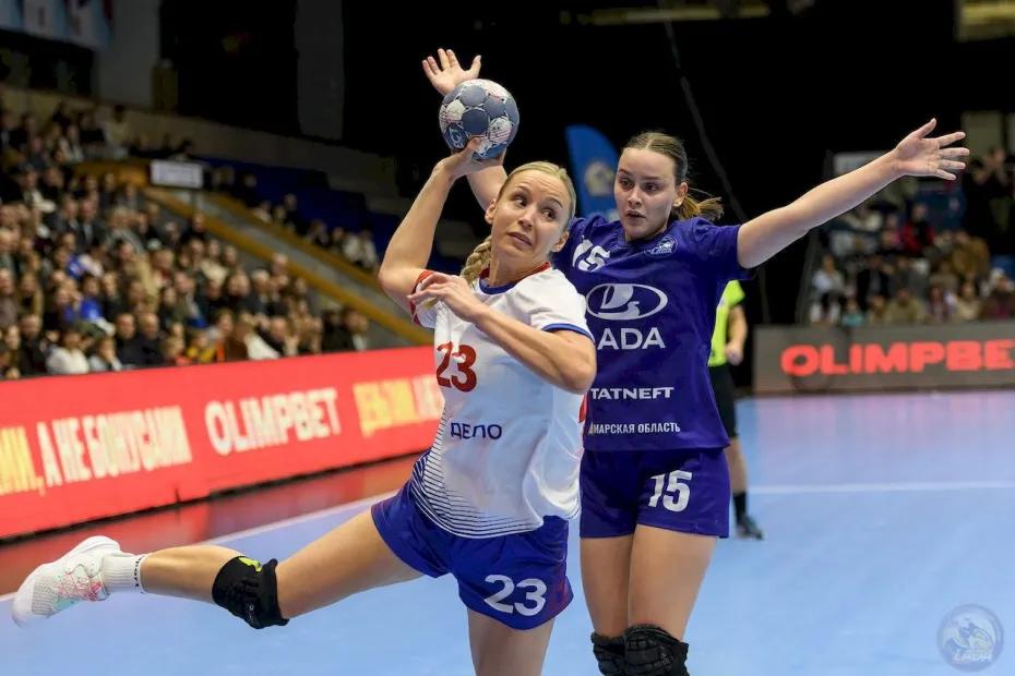 Гандбольная &laquo;Лада&raquo; проиграла на выезде ЦСКА