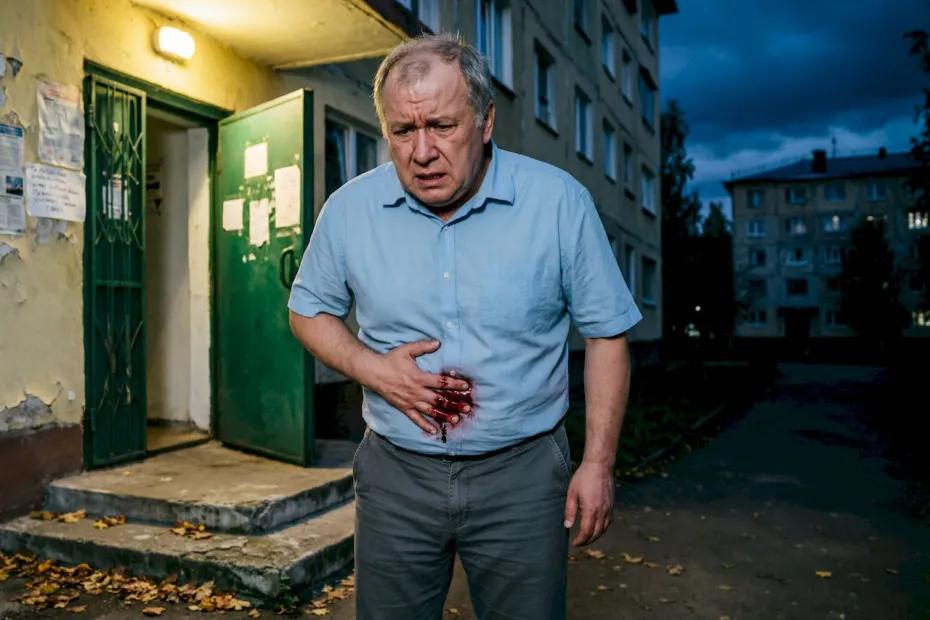 В Тольятти ревнивый муж сбежал от разъяренной жены, получив удар ножом в живот - фото