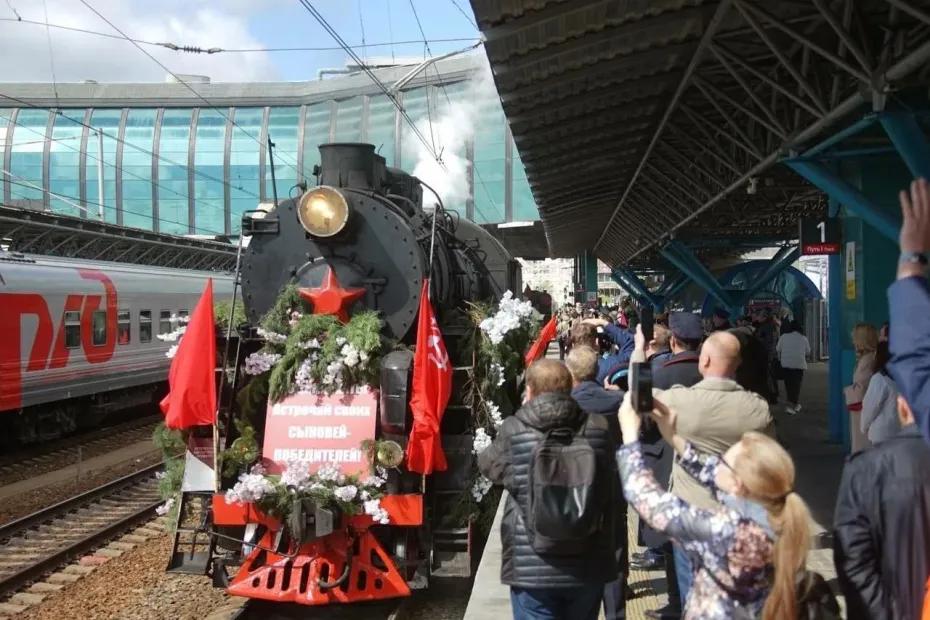 Паровоз Победы сделает остановки в Самарской области 25 апреля и в начале мая