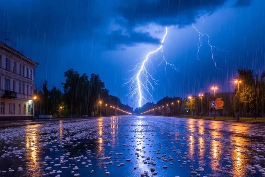 В Самарской области 19 апреля пообещали грозу с градом