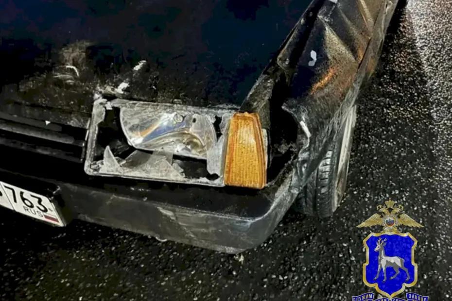 В Самарской области велосипедист не спешился и попал под машину - появились подробности