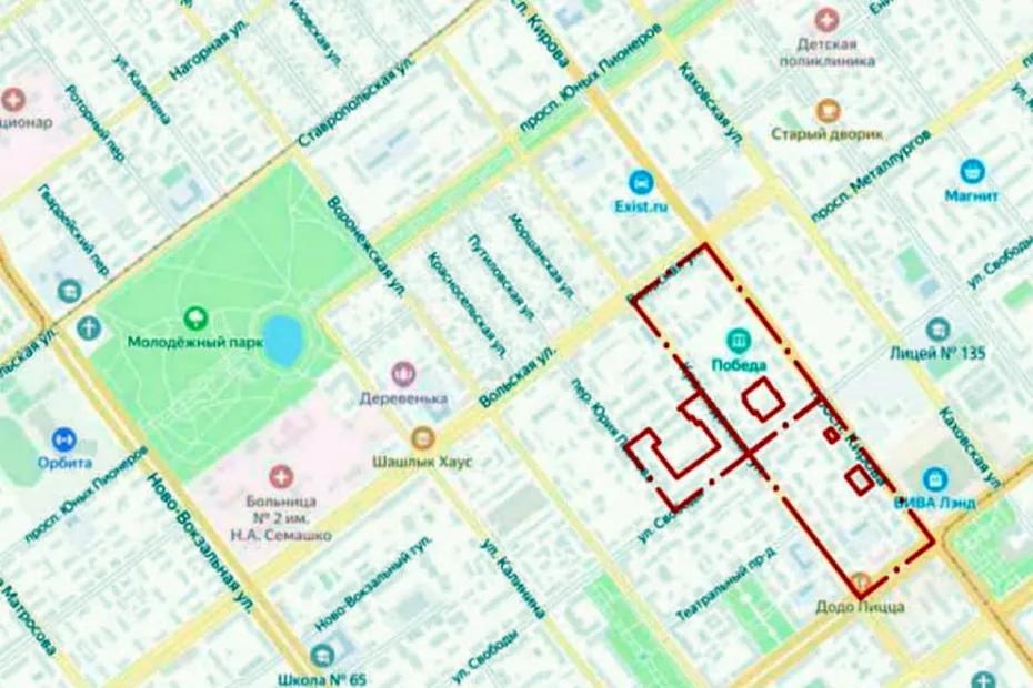 В Самаре утвердили планировку трех несмежных участков у ТРК &laquo;Вива Лэнд&raquo;