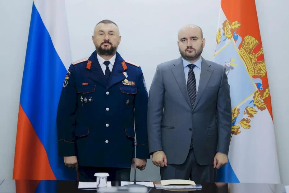 Вячеслав Федорищев провел заседание Совета по делам казачества